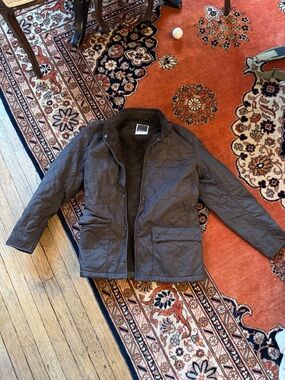 Barbour Pantone Limited Edition Quilted Brown Jacket with Front Pockets